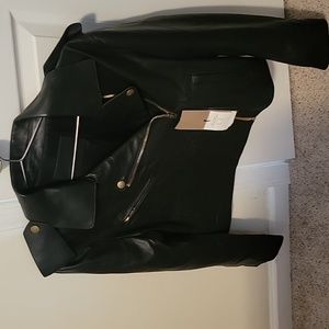 Massimo Dutti  Leather Jacket